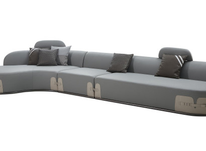 Leather Sofa Living landscape Gray Couch Sofa Upholstery Corner Sofas Sets Furniture